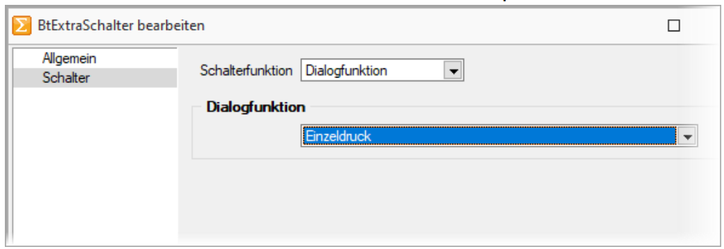 Einzeldruck als Option in der Toolbox