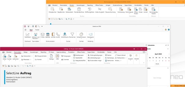 SelectLine Neues Design 1